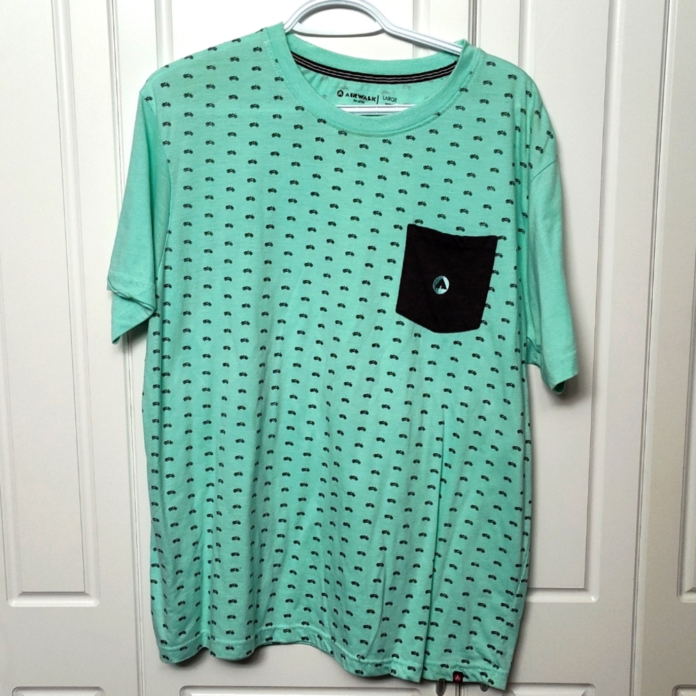 Unique T-Shirt with bicycle pattern